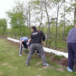 Prepare the Ground Day 2014
Re-pairing the edge of the boundary