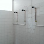 Prepare the Ground Day 2014
Showers ready to go