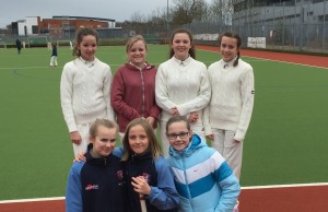 2016 - Girls at the six-a-side tournament in April