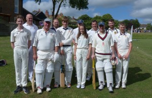 The History making 3rd XI v Egerton June 2018