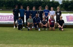 Frank Griffith and the colts who enjoyed a days coaching - July 2023